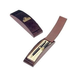 Solid Brass Executive Pen and Letter Opener Set