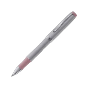 Satin Pearl Ballpoint Pen with Pastel or Solid Colored Grip