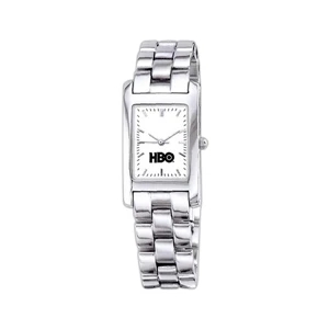 Watch with rectangular face