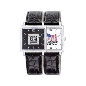 Unisex metal case watch
