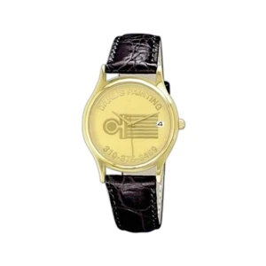Medallion watch